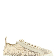 Chloé Beige Polyamide Low Top Sneakers