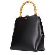Jil Sander Black Leather Handbag