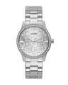 Guess Gray Stainless Steel Dress Watch