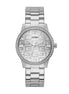 Guess Gray Stainless Steel Dress Watch