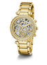 Guess Gold Stainless Steel Dress Watch