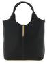Tod's Black Calfskin Tote Bag