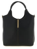 Tod's Black Calfskin Tote Bag