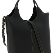 Tod's Black Calfskin Tote Bag