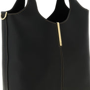 Tod's Black Calfskin Tote Bag