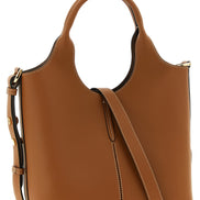 Tod's Brown Calfskin Tote Bag