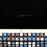 Self-Portrait Multi Crystal Chainmail Mini Handbag
