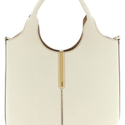 Tod's White Calfskin Tote Bag