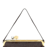 Jacquemus La Pochette Salon Brown Clutch