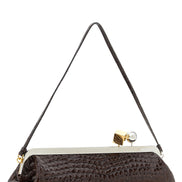 Jacquemus La Pochette Salon Brown Clutch