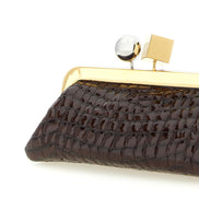 Jacquemus La Pochette Salon Brown Clutch