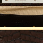 Jacquemus La Pochette Salon Brown Clutch