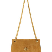 Tory Burch Brown Calfskin Shoulder Bag
