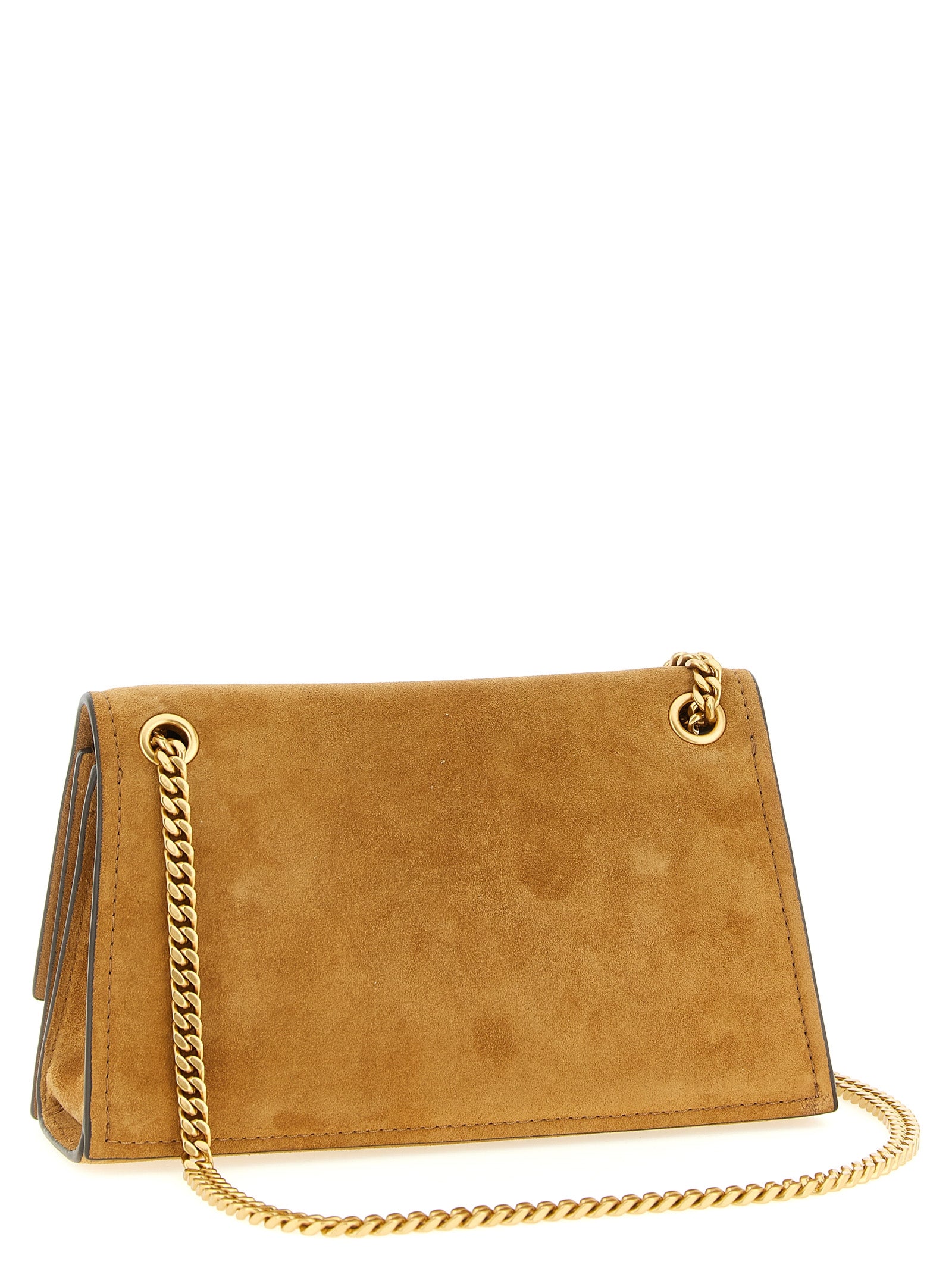 Tory Burch Brown Calfskin Shoulder Bag