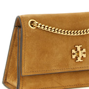 Tory Burch Brown Calfskin Shoulder Bag