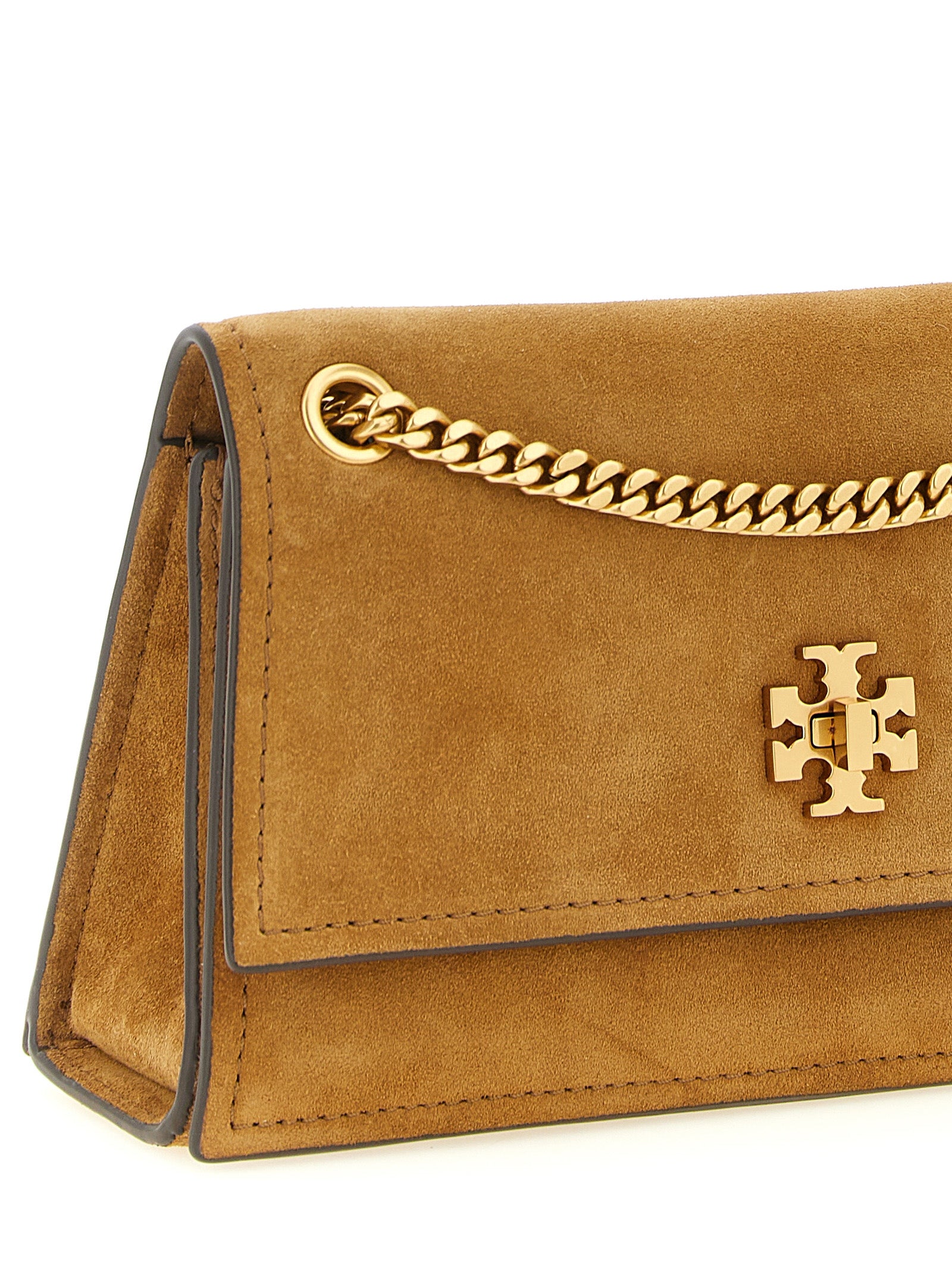 Tory Burch Brown Calfskin Shoulder Bag
