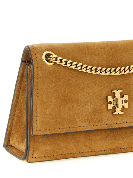 Tory Burch Brown Calfskin Shoulder Bag