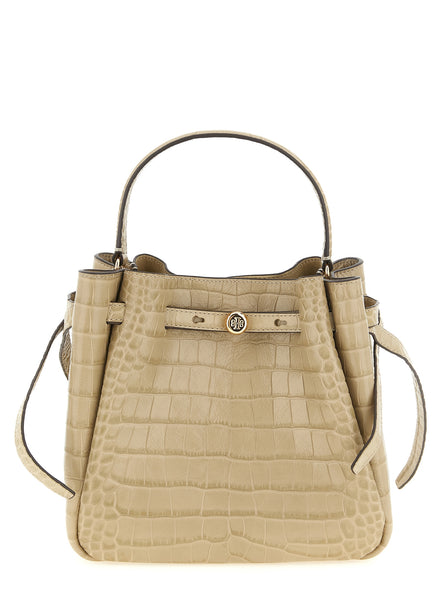 Tory Burch Beige Cowhide Shoulder Bag