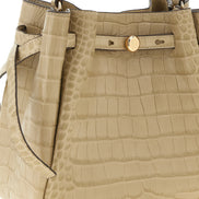 Tory Burch Beige Cowhide Shoulder Bag
