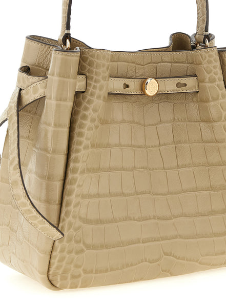 Tory Burch Beige Cowhide Shoulder Bag