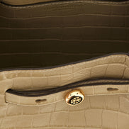 Tory Burch Beige Cowhide Shoulder Bag