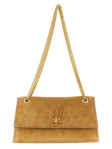 Tory Burch Brown Calfskin Shoulder Bag