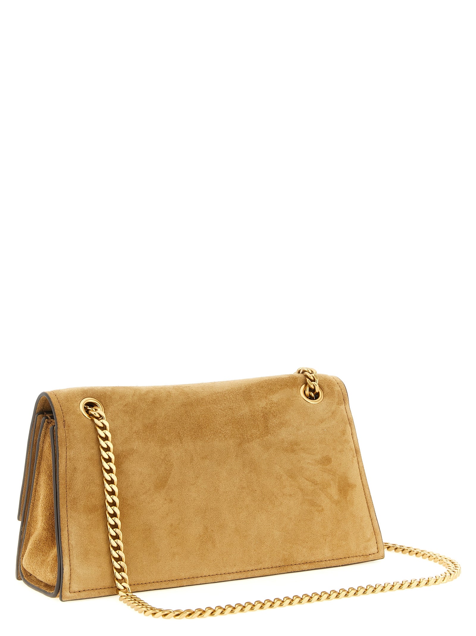 Tory Burch Brown Calfskin Shoulder Bag