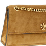 Tory Burch Brown Calfskin Shoulder Bag