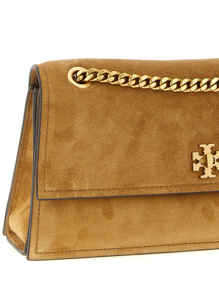 Tory Burch Brown Calfskin Shoulder Bag