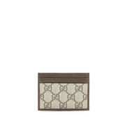 Θήκη καρτών Gucci από καφέ πολυαιθυλένιο