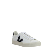 Veja White Calf Leather Bos Taurus Sneakers