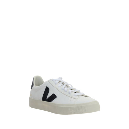 Veja White Calf Leather Bos Taurus Sneakers