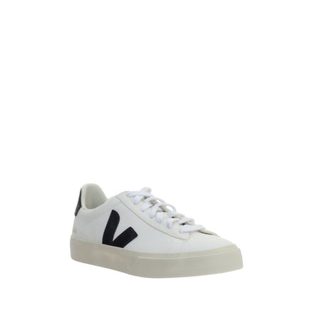 Veja White Calf Leather Bos Taurus Sneakers