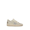 Golden Goose Beige Calf Leather Bos Taurus Low Top Sneakers