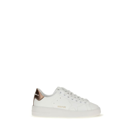 Λευκά sneakers χαμηλού τύπου Golden Goose από δέρμα μοσχαριού Bos Taurus