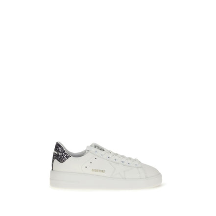 Golden Goose White Calf Leather Bos Taurus Low Top Sneakers