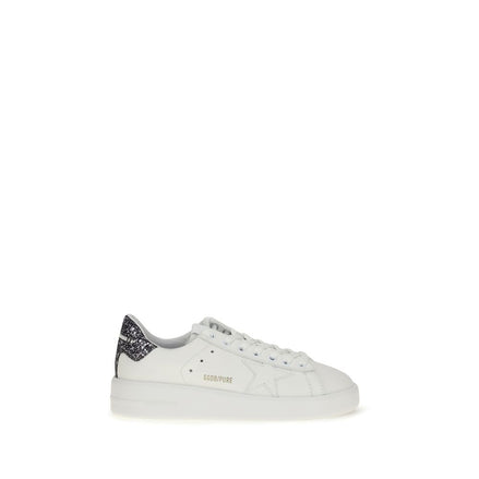 Golden Goose White Calf Leather Bos Taurus Low Top Sneakers