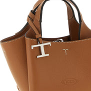 Tod's Brown Calfskin Handbag