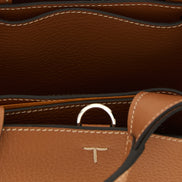 Tod's Brown Calfskin Handbag
