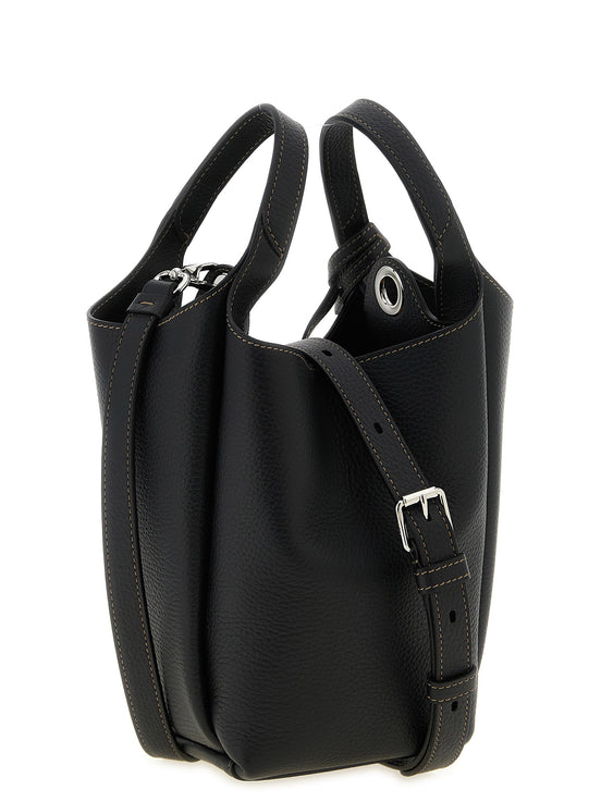 Tod's Black Calfskin Handbag