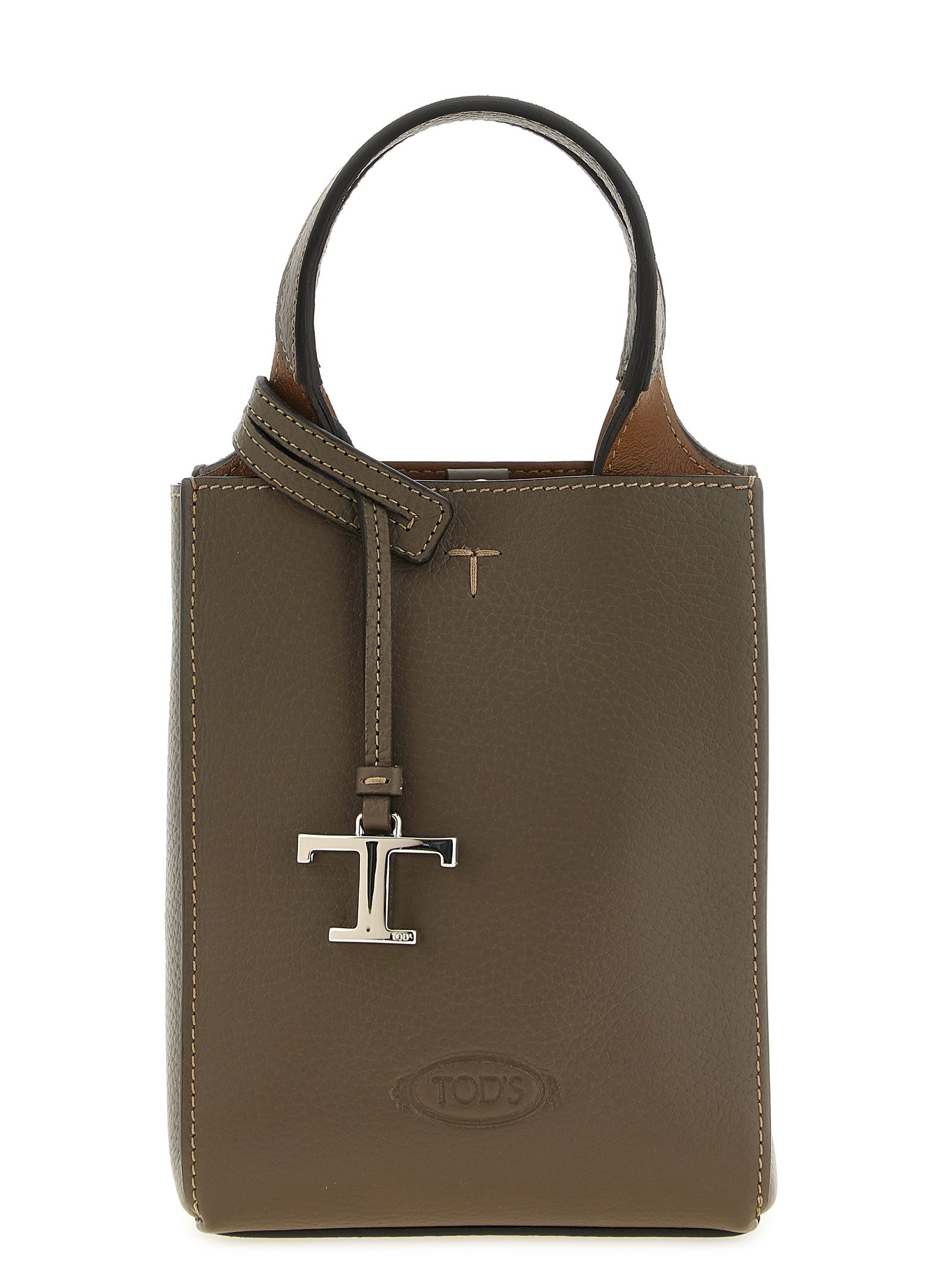 Tod's Bicolor Calfskin Handbag