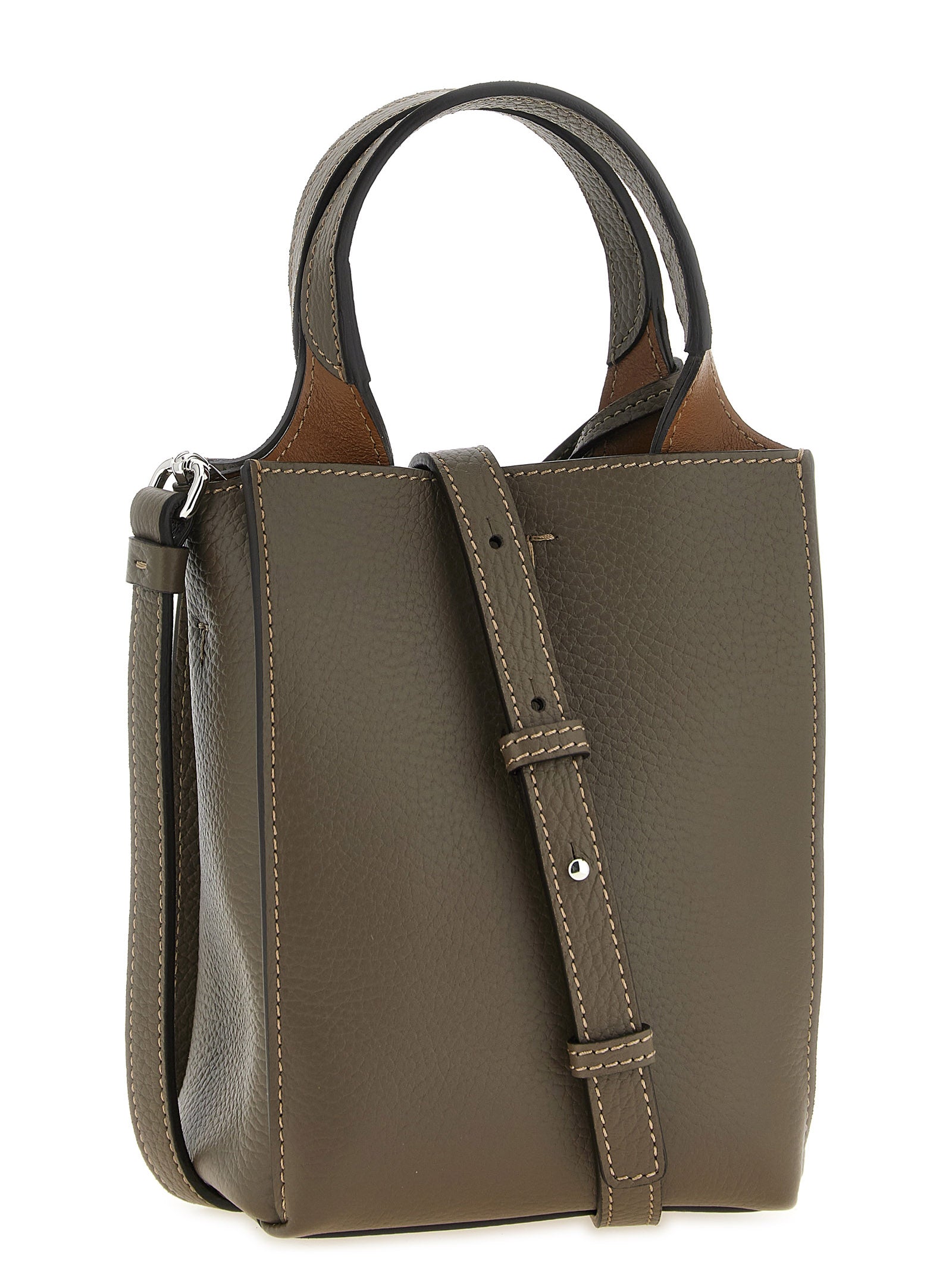Tod's Bicolor Calfskin Handbag