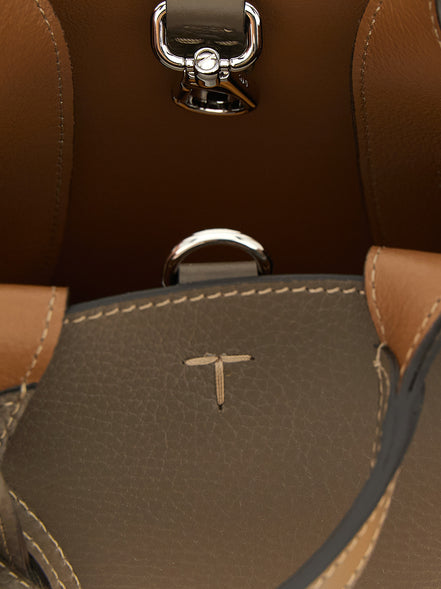 Tod's Bicolor Calfskin Handbag
