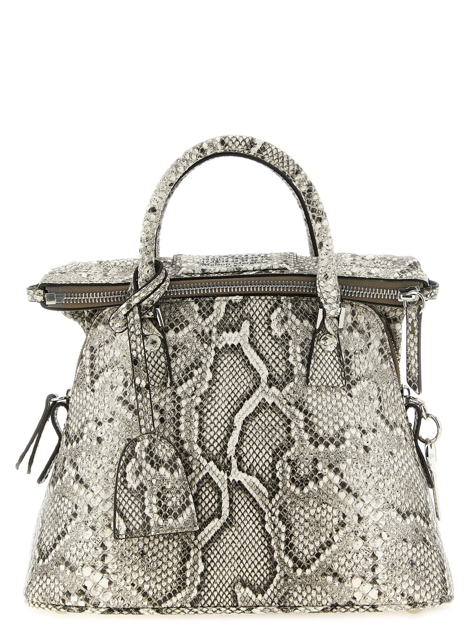 Maison Margiela Gray Goatskin Shoulder Bag