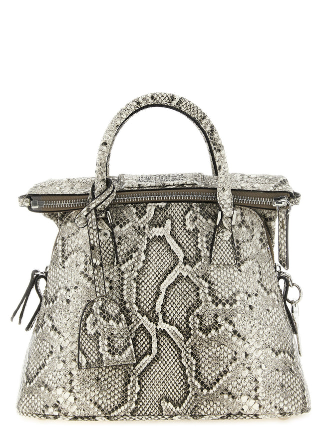 Maison Margiela Gray Goatskin Shoulder Bag