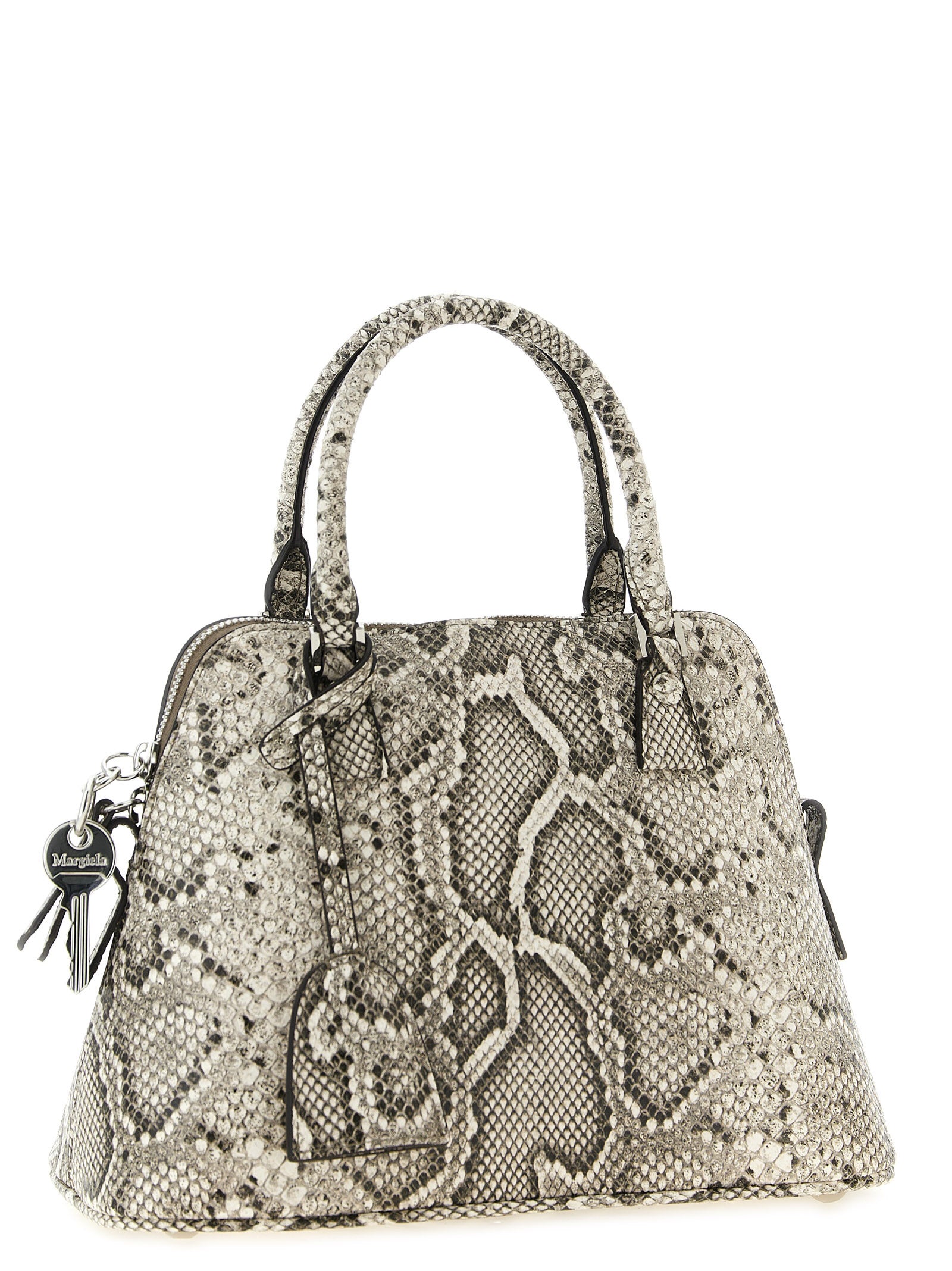 Maison Margiela Gray Goatskin Shoulder Bag