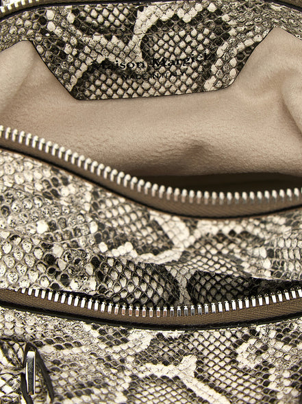 Maison Margiela Gray Goatskin Shoulder Bag