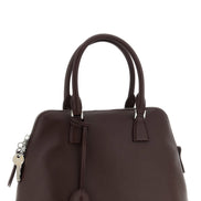 Maison Margiela Bordeaux Calfskin Shoulder Bag