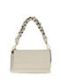 Coccinelle Bohème Beige Leather Shoulder Bag