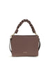 Coccinelle Bohème Garnet Leather Top Handle Bag
